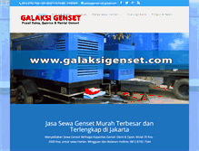 Tablet Screenshot of galaksigenset.com